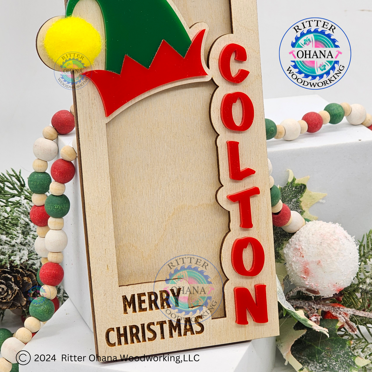 Christmas Elf Money Holder (upright)