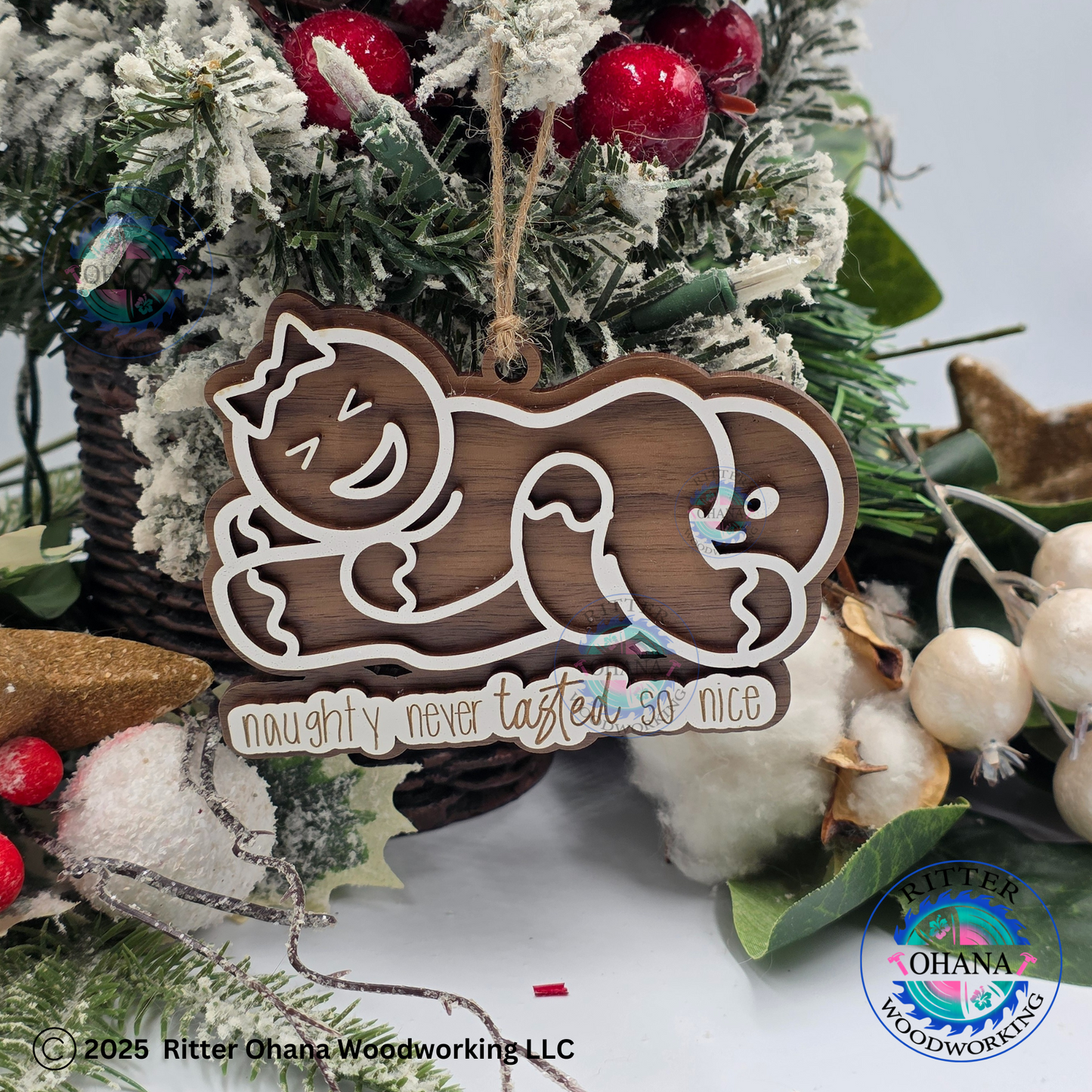 Naughty Gingerbread Ornament-69