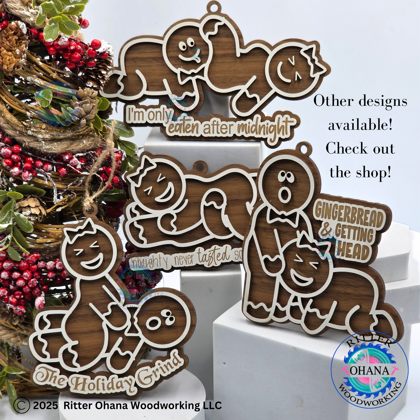 Naughty Gingerbread Ornament-69