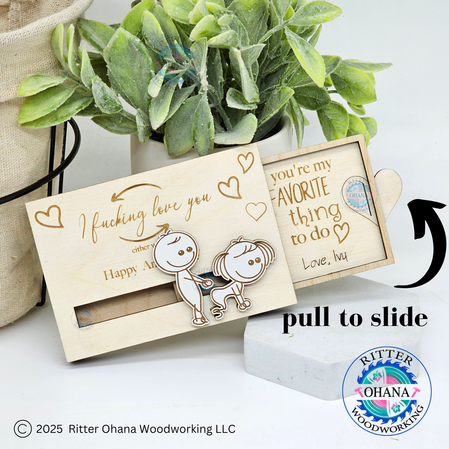 Funny Anniversary Gift Card Holder