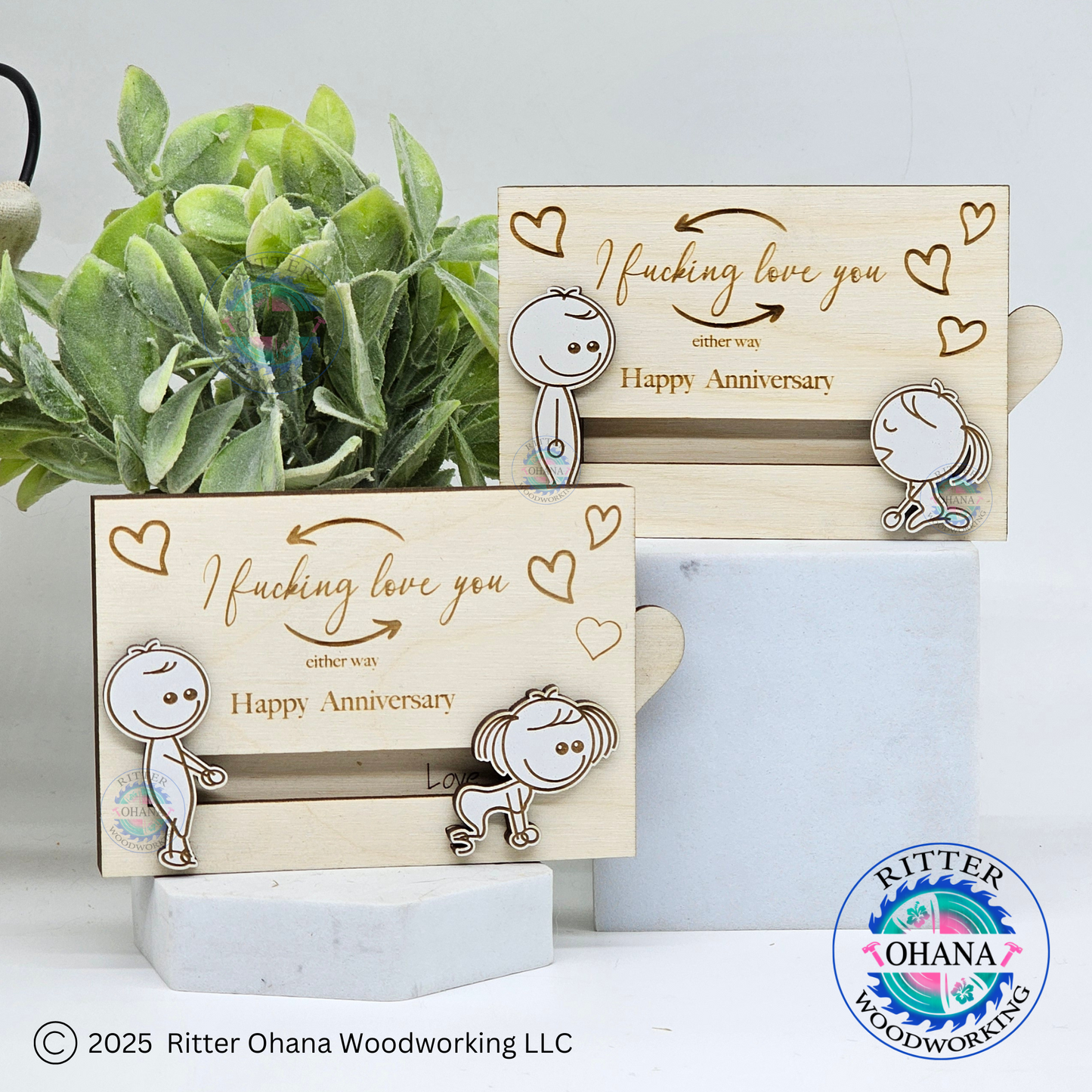 Funny Anniversary Gift Card Holder