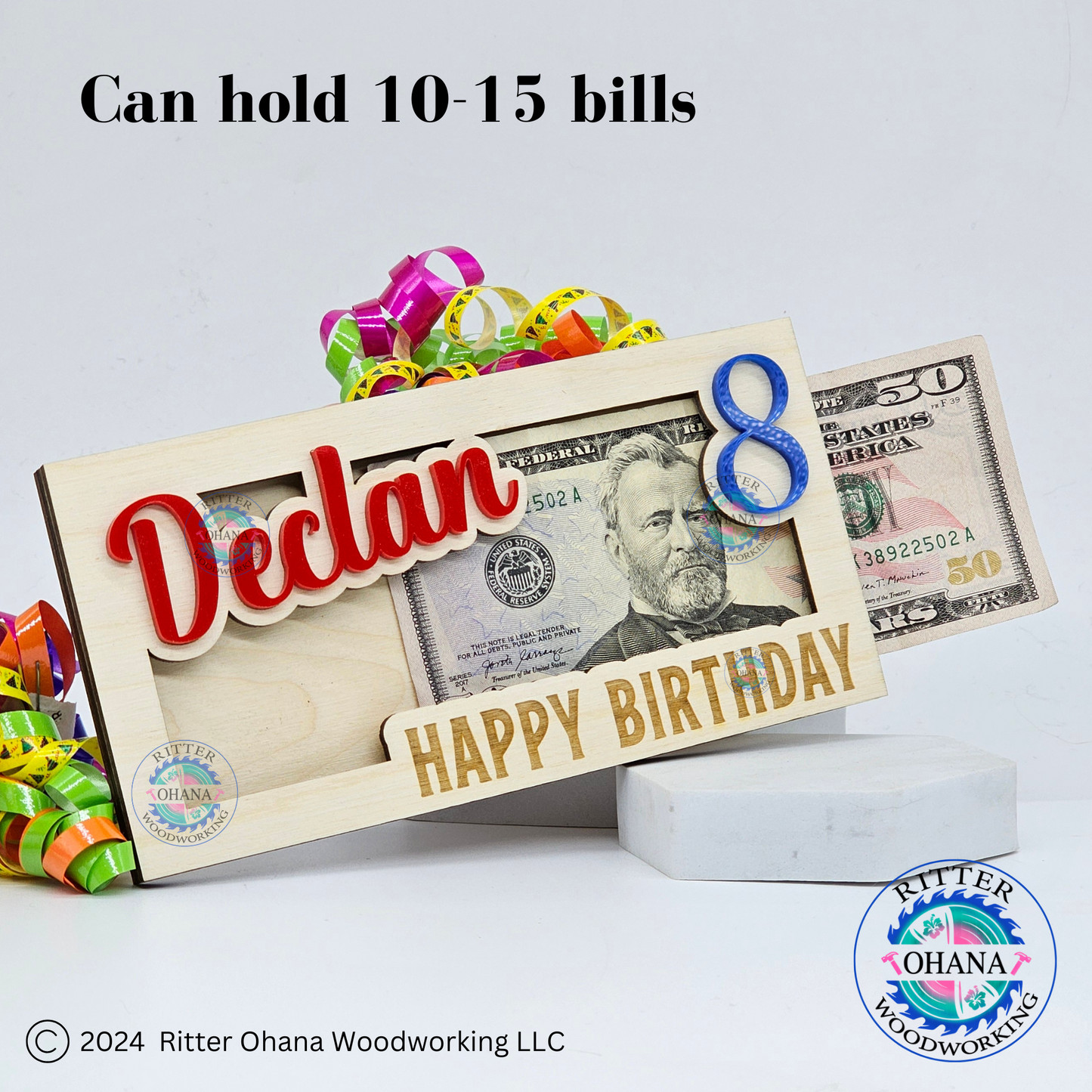 Birthday Age Money Holder