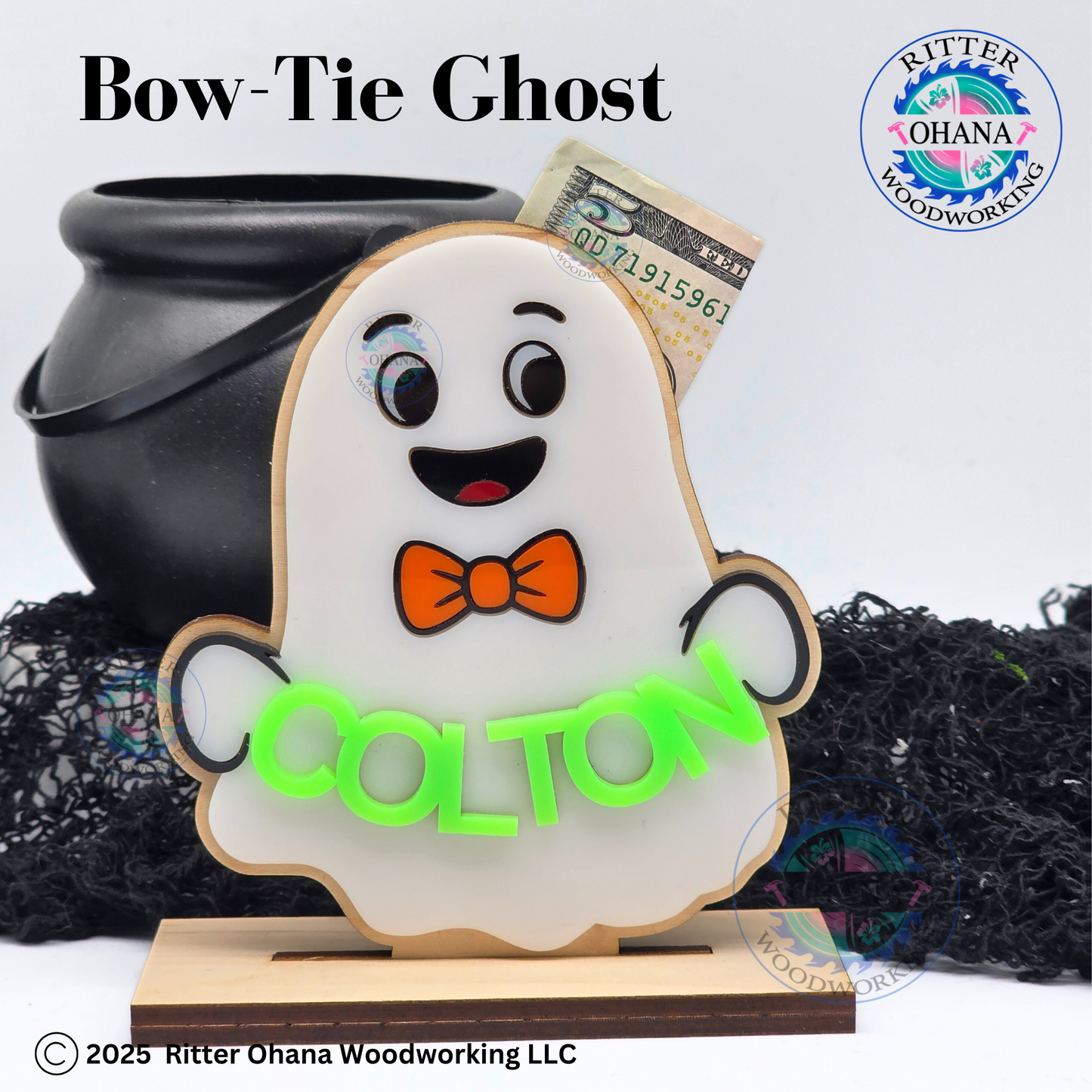 Large Ghost Money Holder