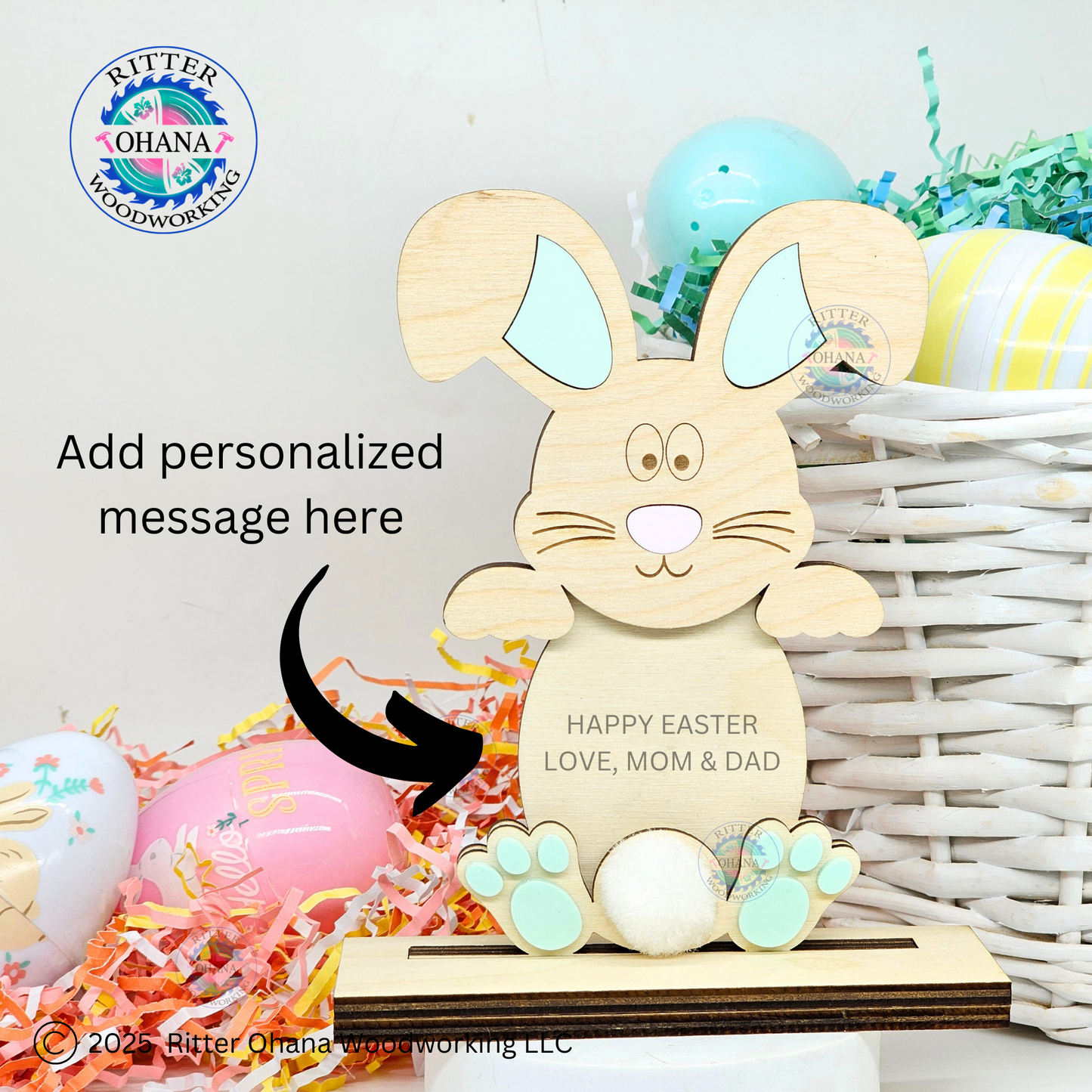 Easter Bunny Money Holder
