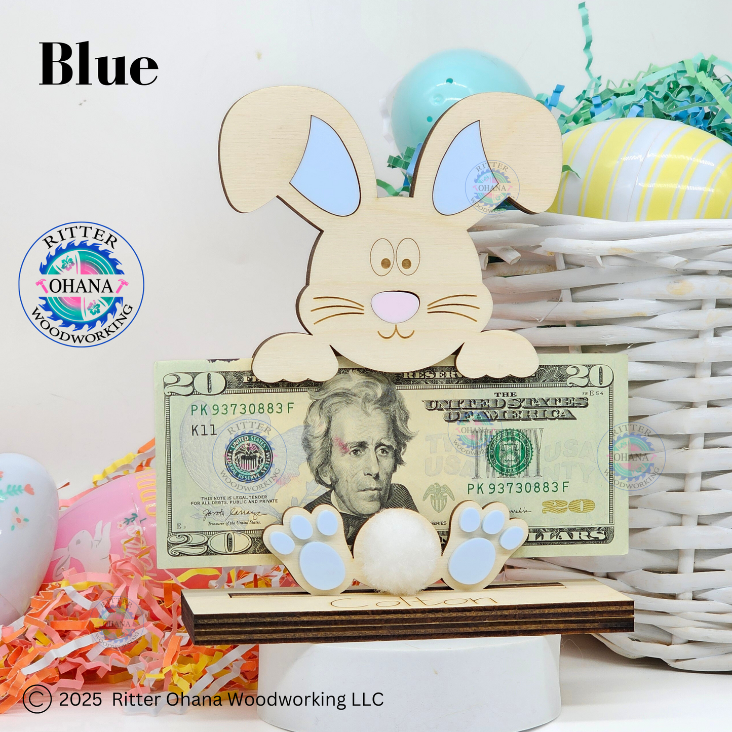 Easter Bunny Money Holder