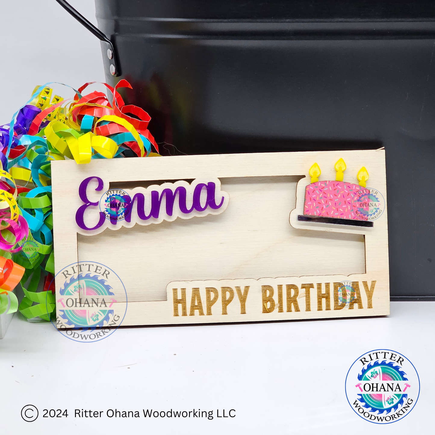 Birthday Cake Money Holder