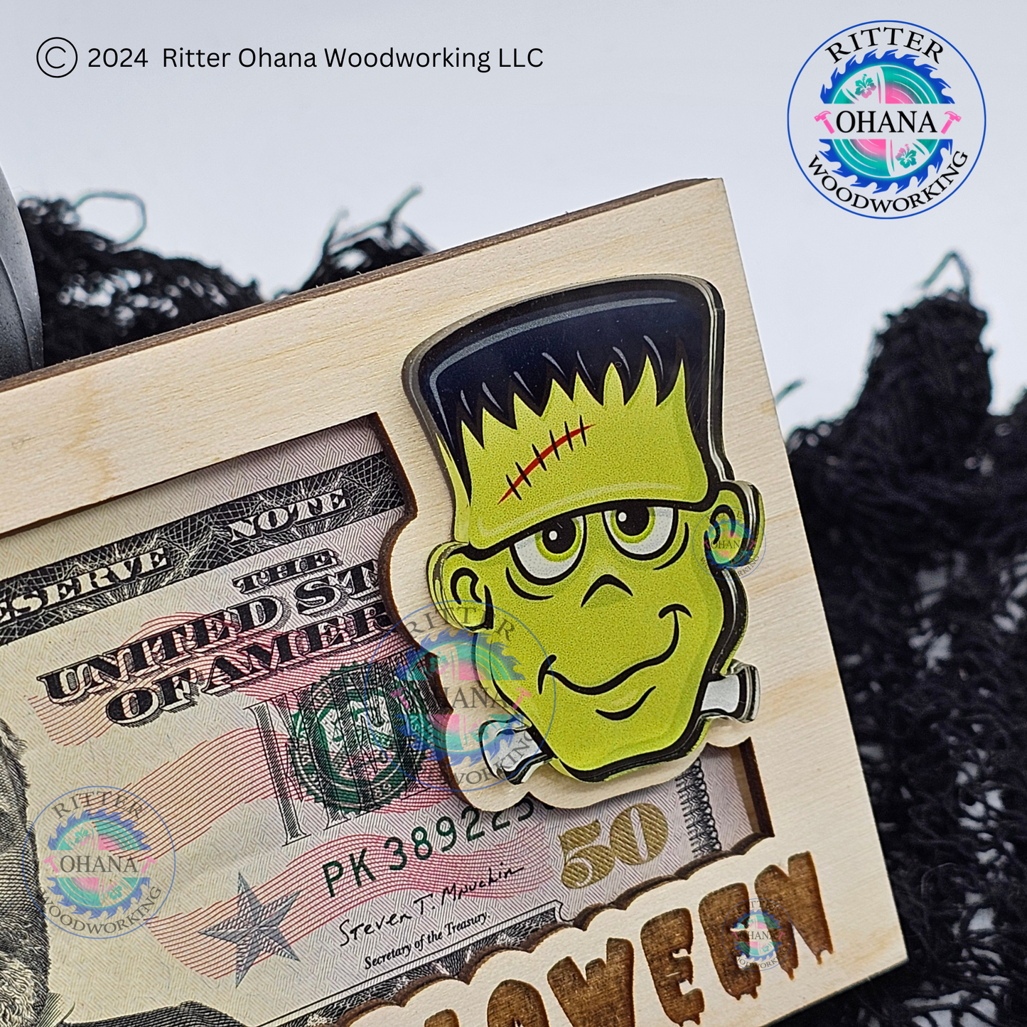 Halloween Monster Money Holder