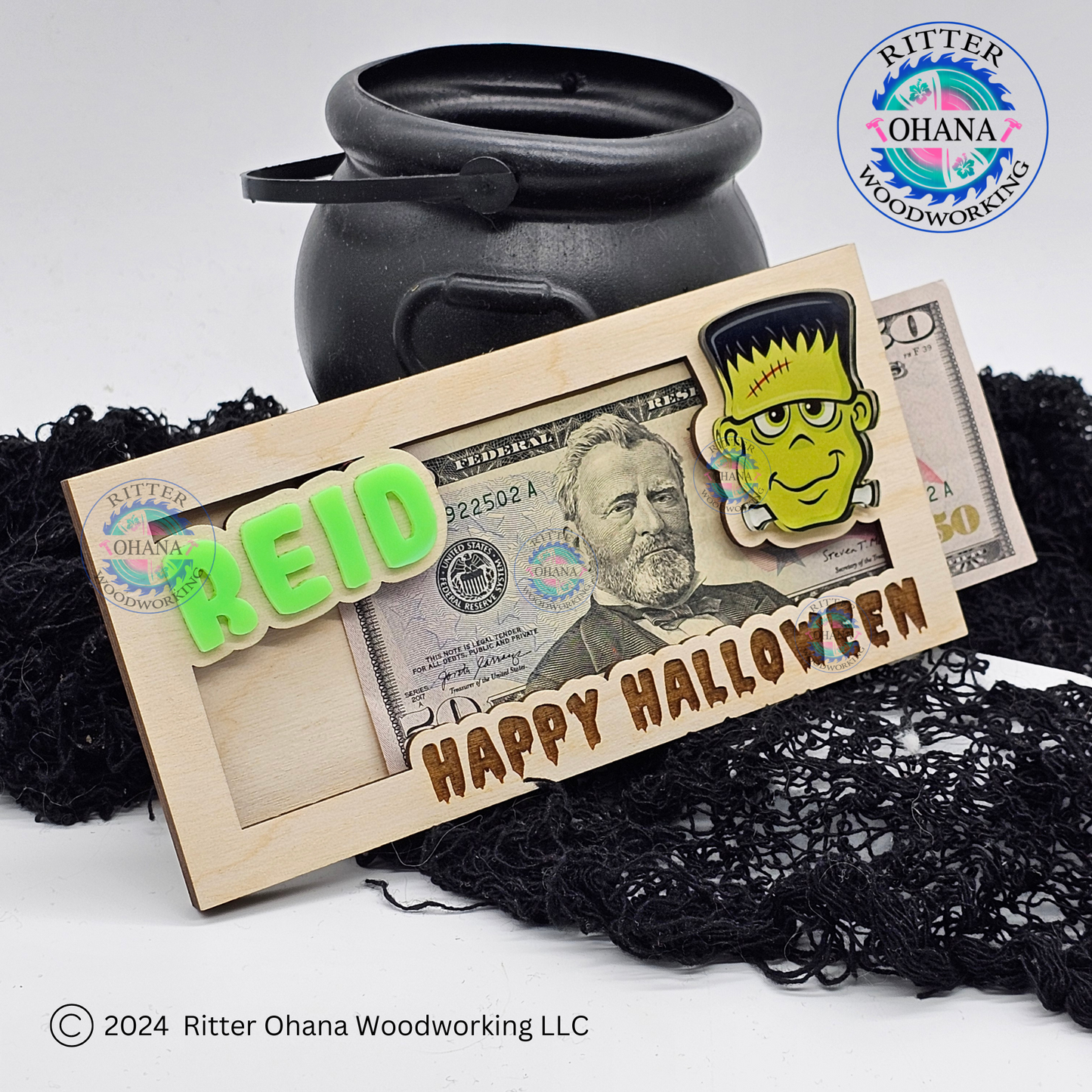Halloween Monster Money Holder