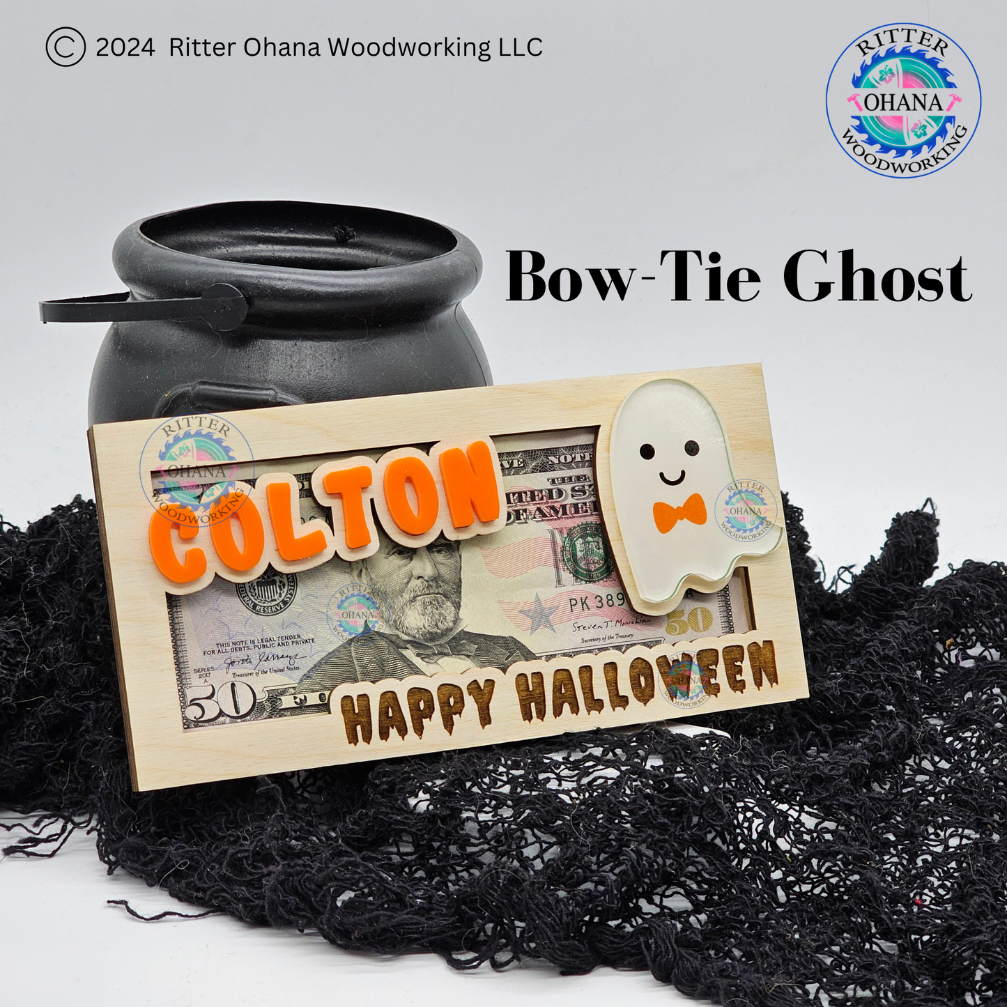Halloween Ghost Money Holder