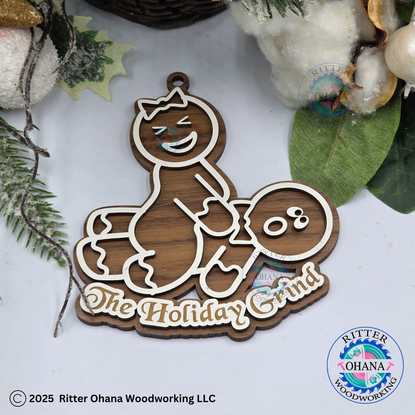 Naughty Gingerbread Ornament-Holiday Grind