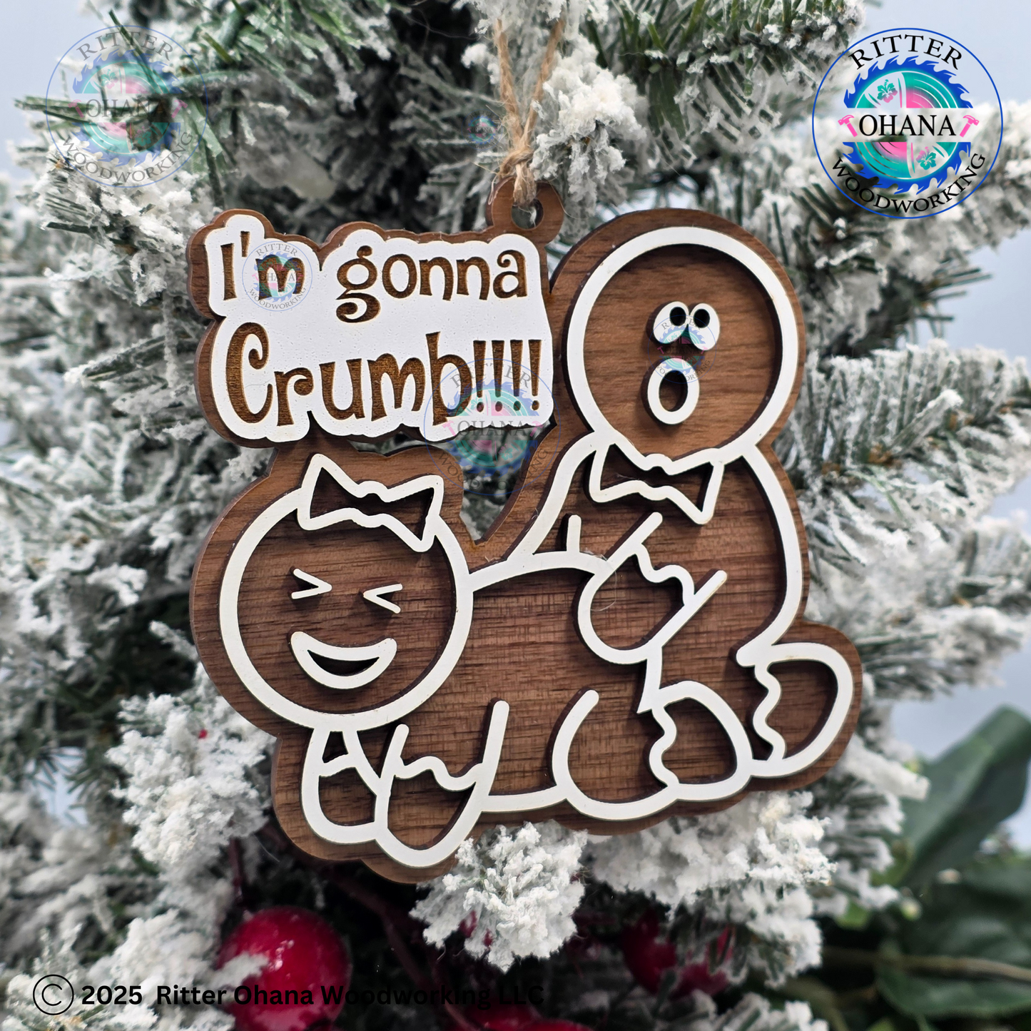 Im gonna Crumb Ornament