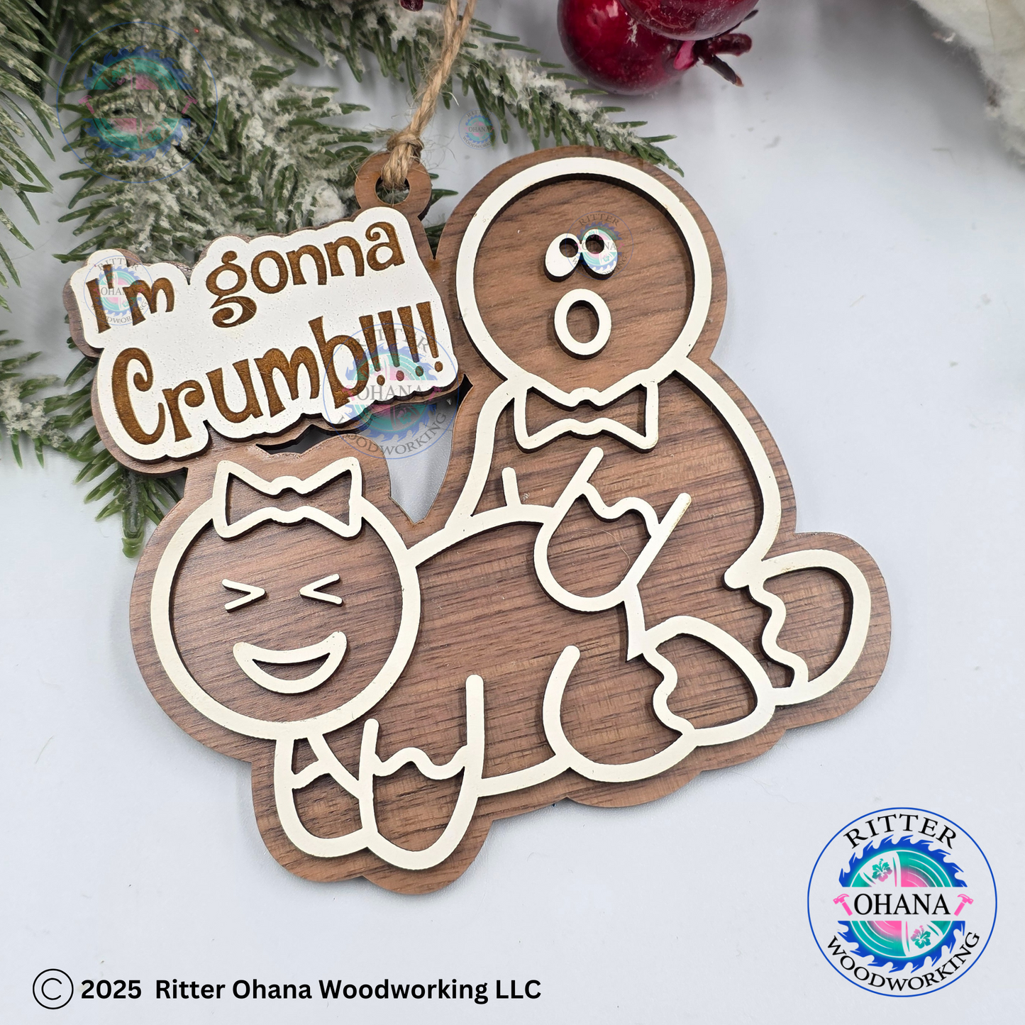 Im gonna Crumb Ornament