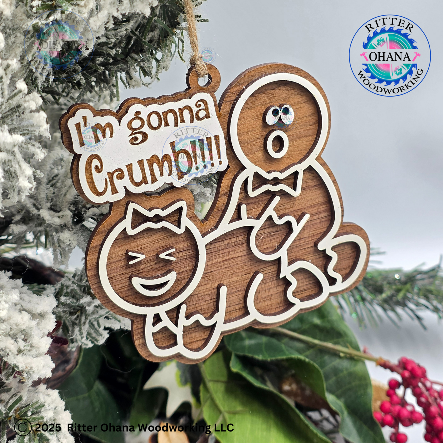 Im gonna Crumb Ornament