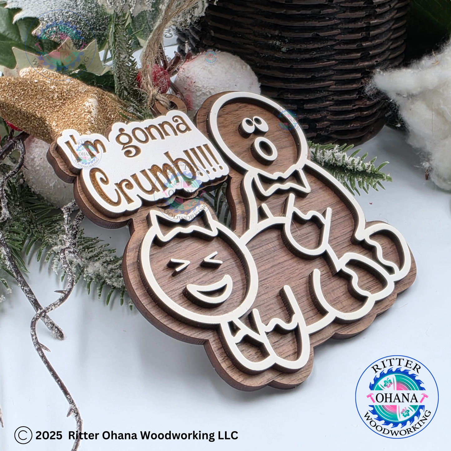 Im gonna Crumb Ornament