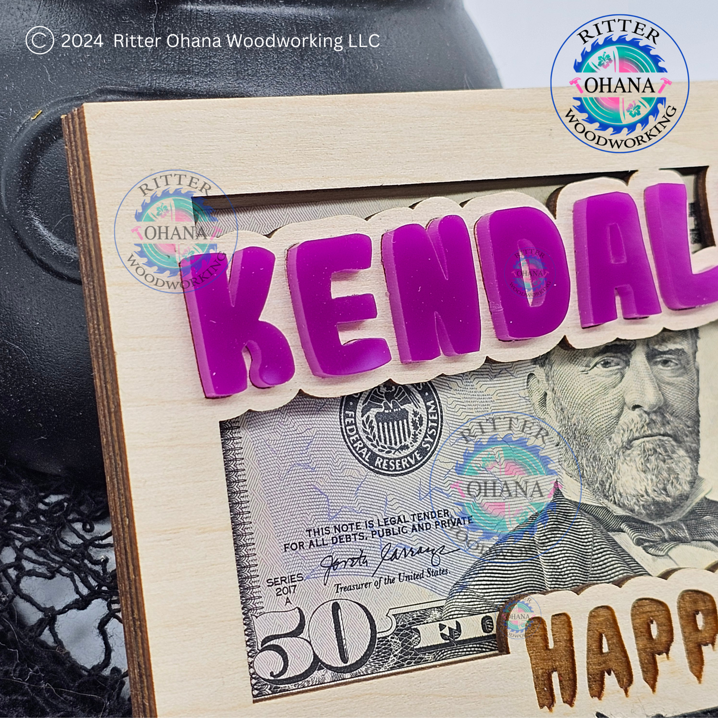 Halloween Pumpkin Money Holder