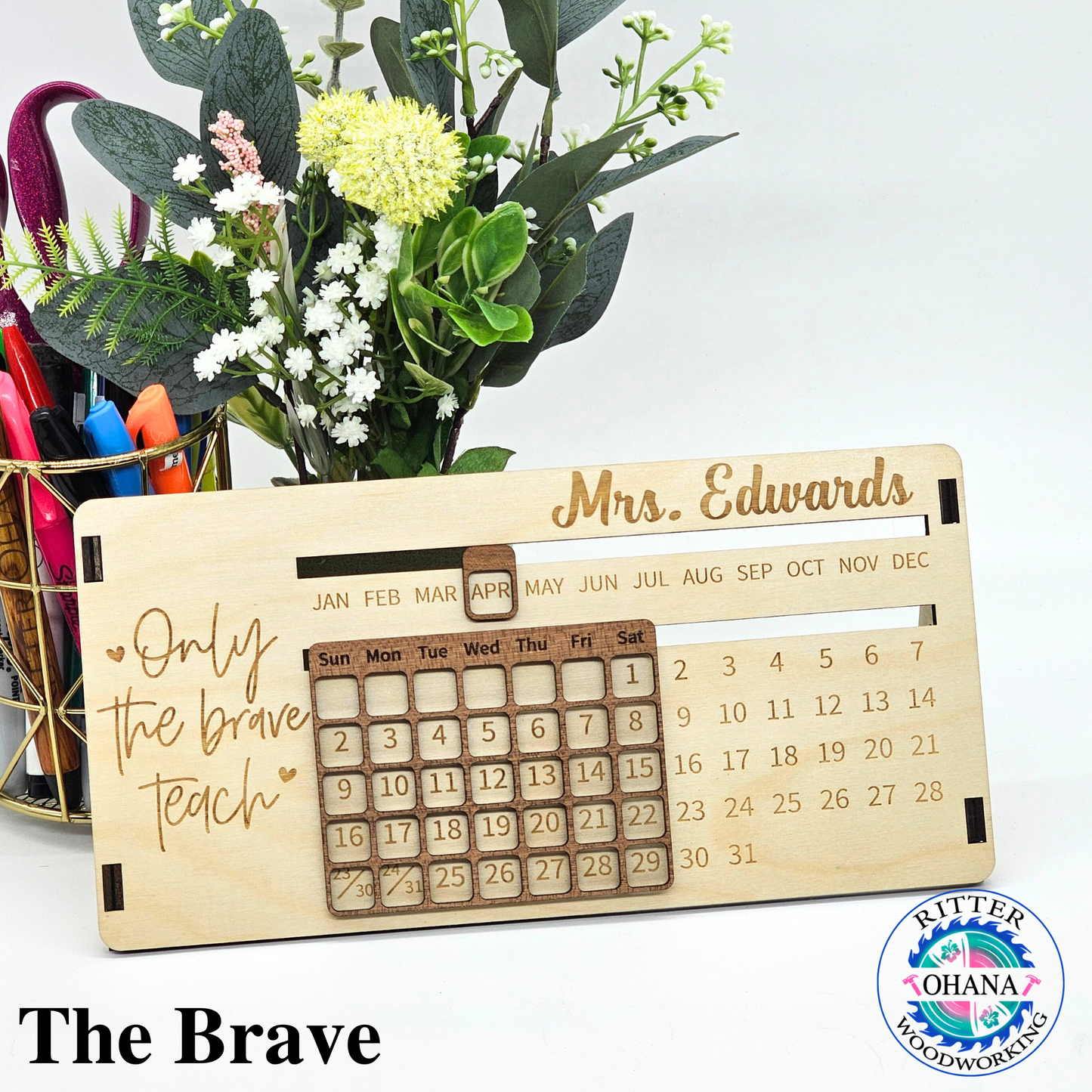 Teacher Perpetual Calendar
