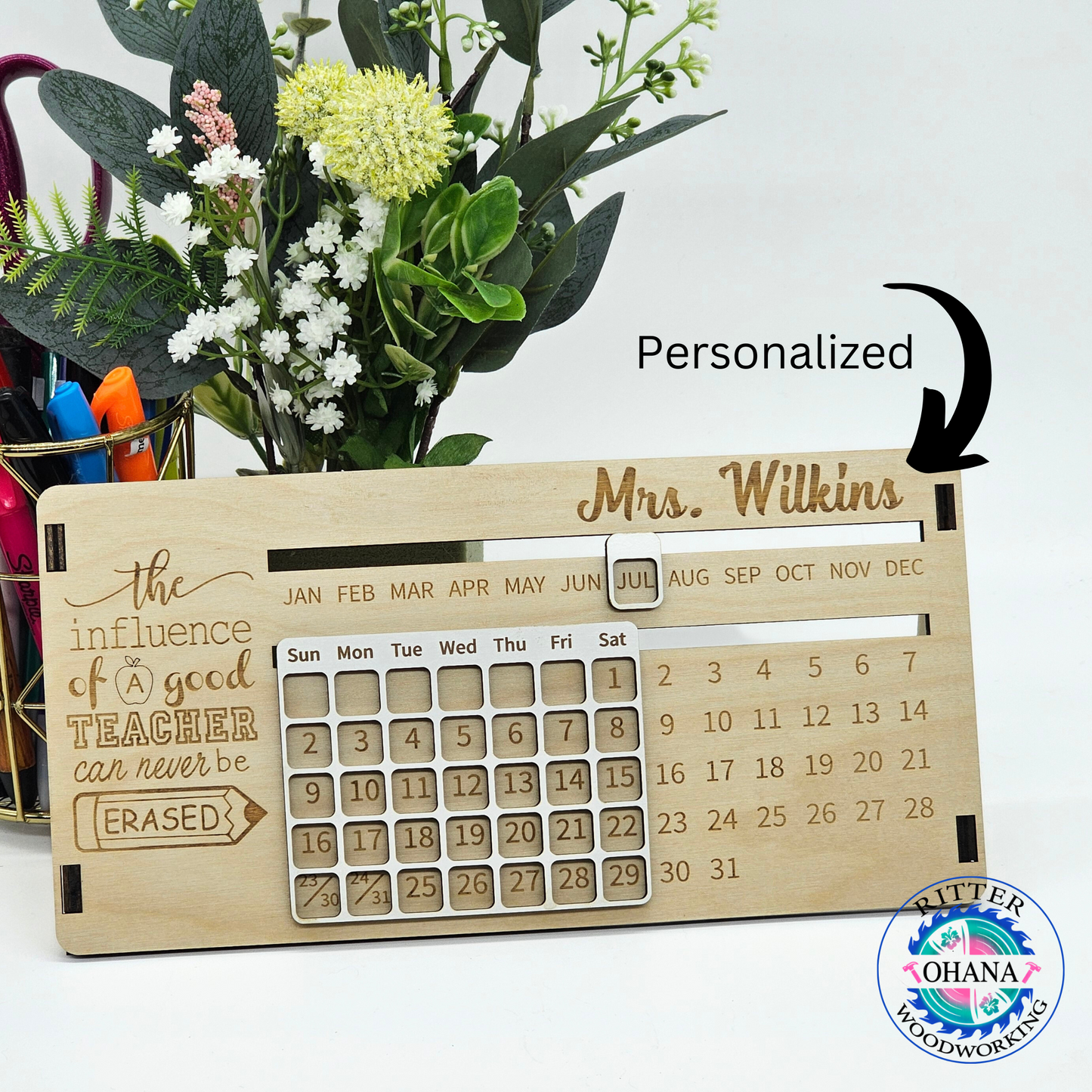 Teacher Perpetual Calendar
