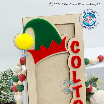 Christmas Elf Money Holder (upright)