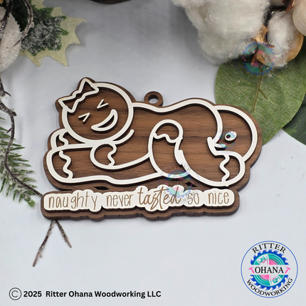 Naughty Gingerbread Ornament-69