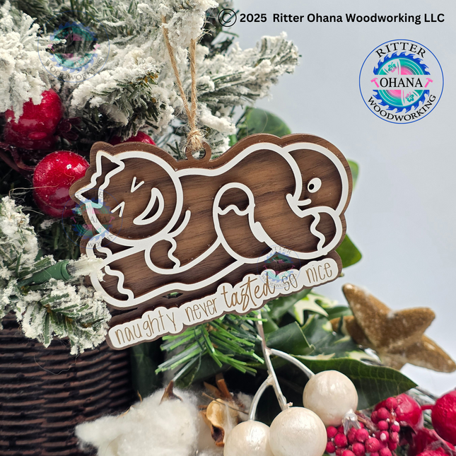 Naughty Gingerbread Ornament-69