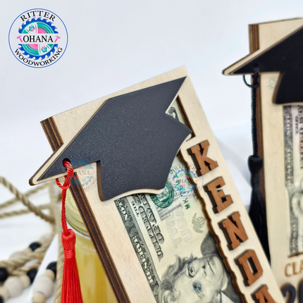 Graduation Money Holder (with tassel & stand)