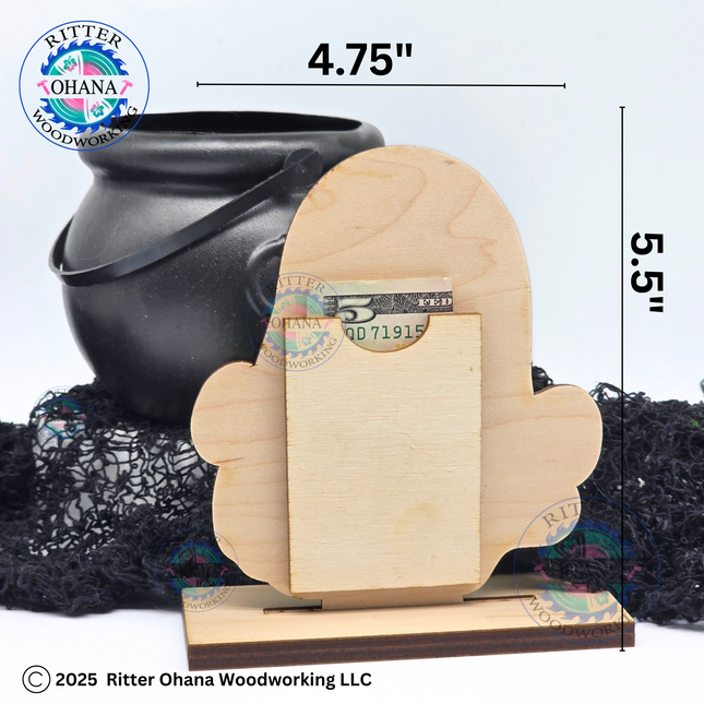 Large Ghost Money Holder