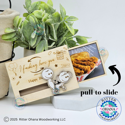 Funny Birthday Gift Card Holder