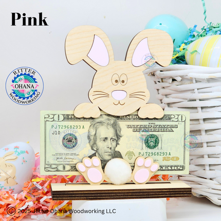Easter Bunny Money Holder