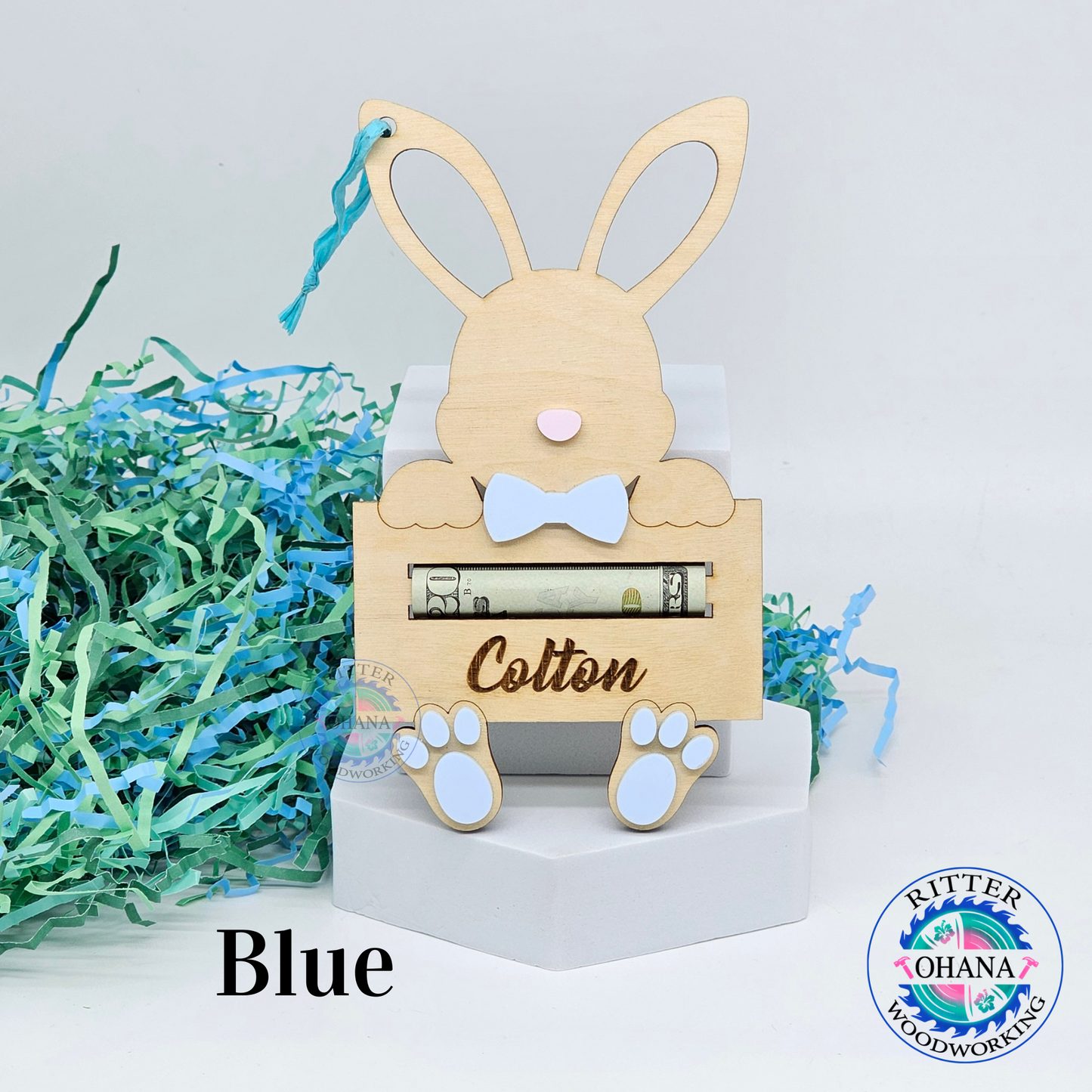 Easter Money Holder Tag