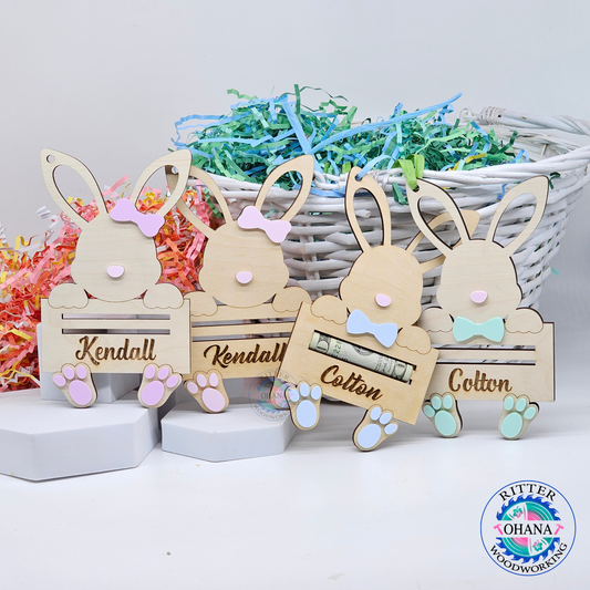 Easter Money Holder Tag