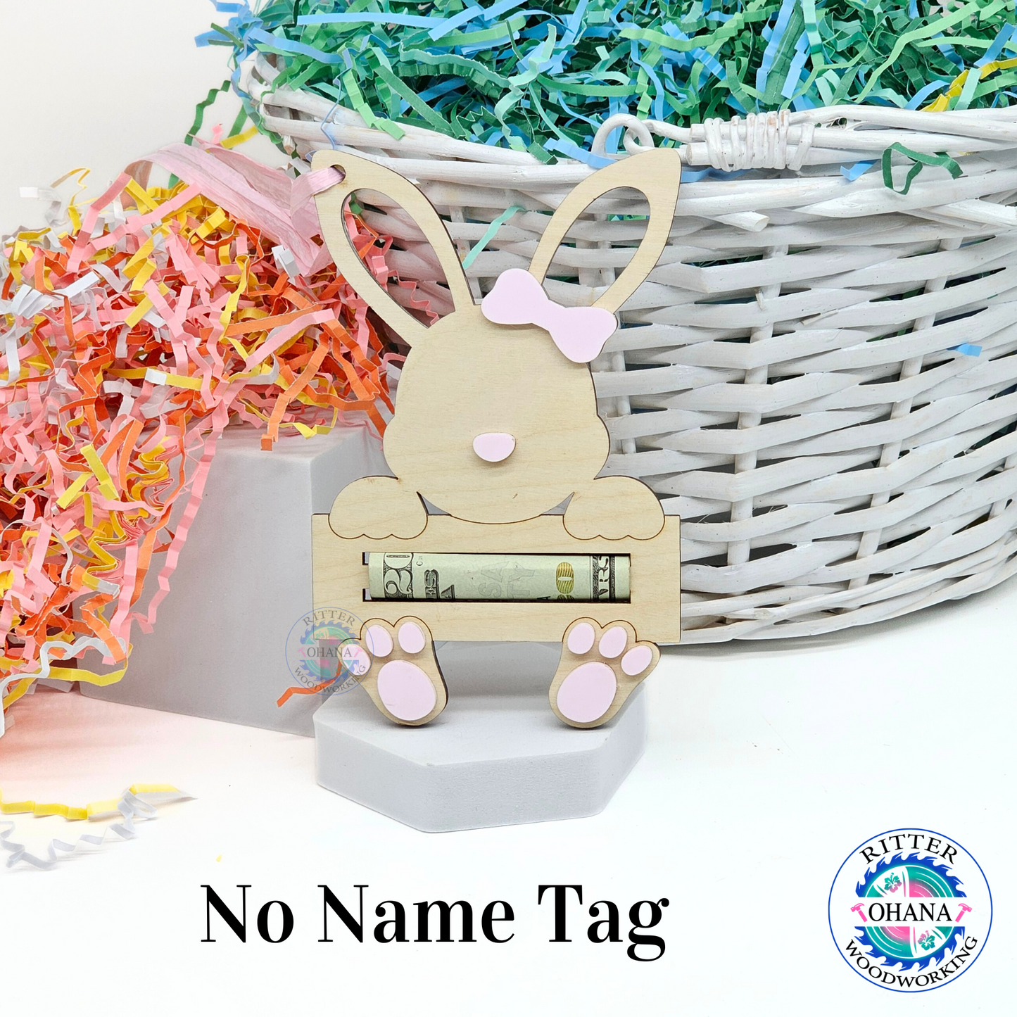 Easter Money Holder Tag