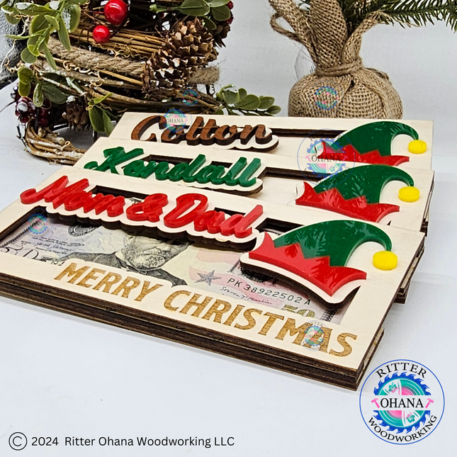 Elf Hat Money Holder