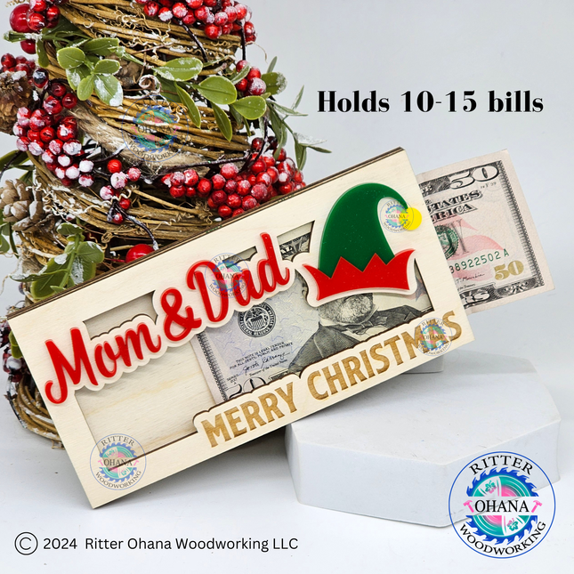 Elf Hat Money Holder