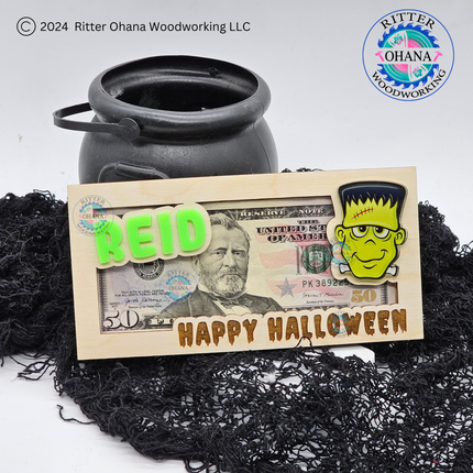 Halloween Monster Money Holder