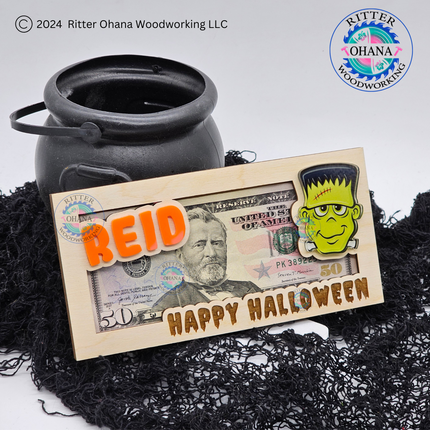 Halloween Monster Money Holder
