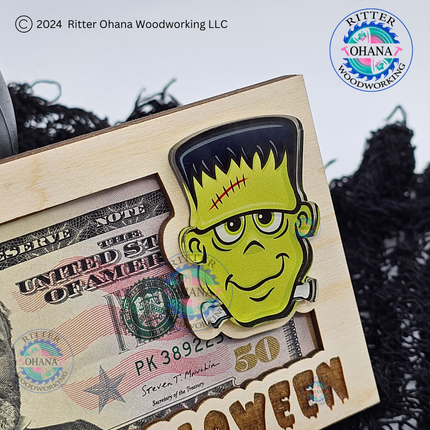 Halloween Monster Money Holder