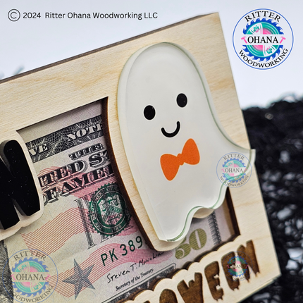 Halloween Ghost Money Holder
