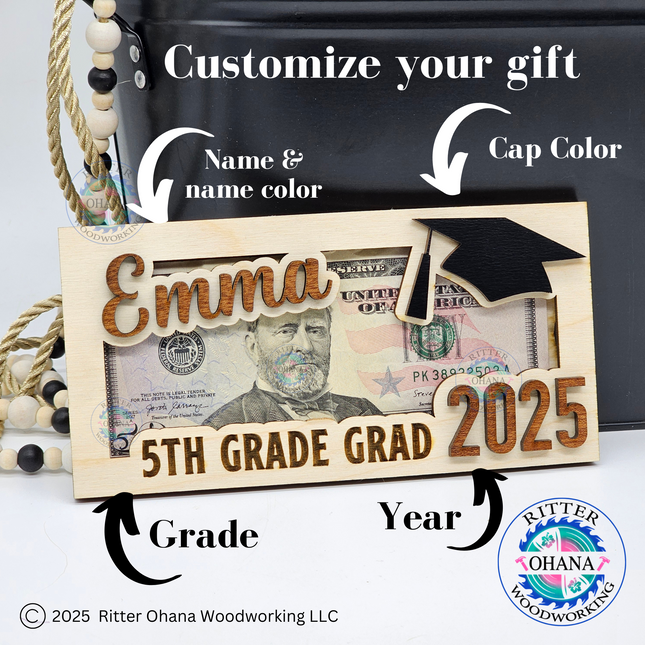 School Grade Money Holder