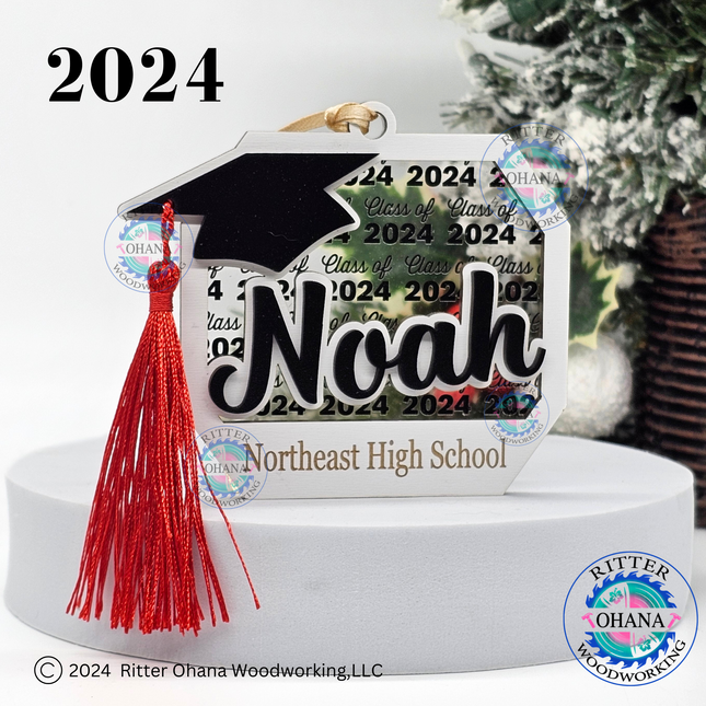 Graduation Ornament with tassel