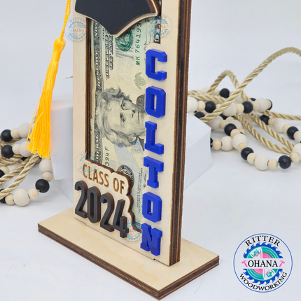 Graduation Money Holder (with tassel & stand)