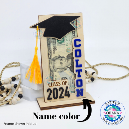 Graduation Money Holder (with tassel & stand)