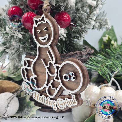 Naughty Gingerbread Ornament-Holiday Grind