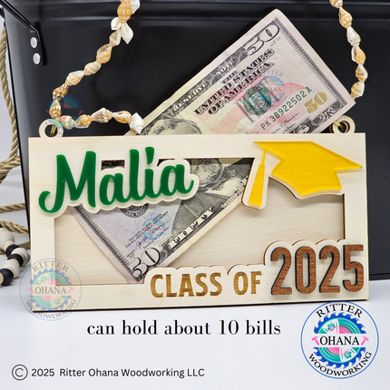 Graduation Money Holder Lei