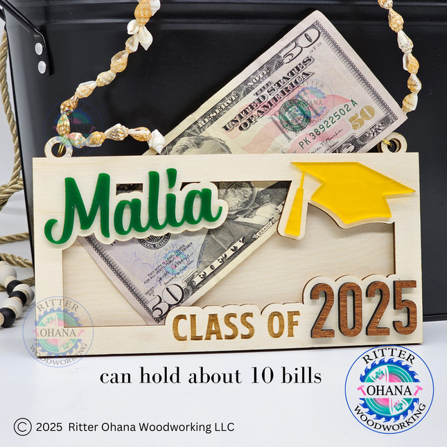 Graduation Money Holder Lei