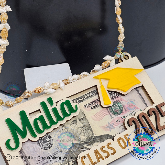 Graduation Money Holder Lei
