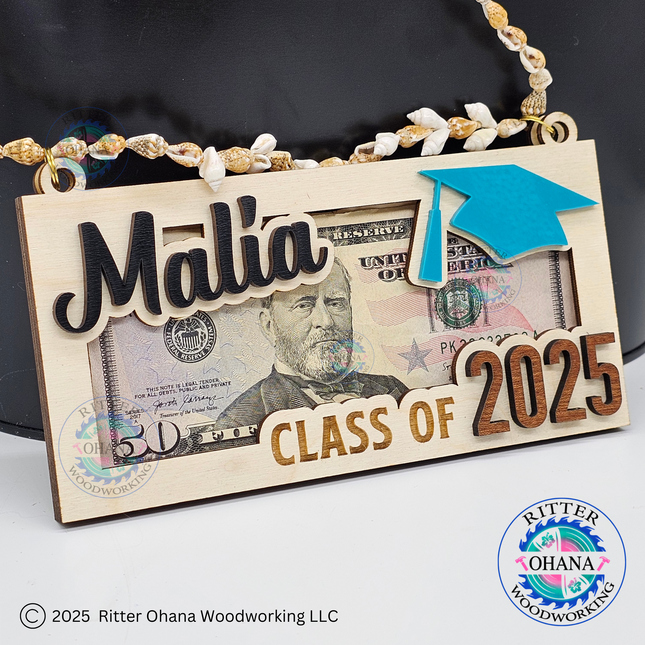 Graduation Money Holder Lei