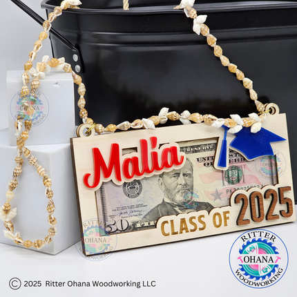 Graduation Money Holder Lei