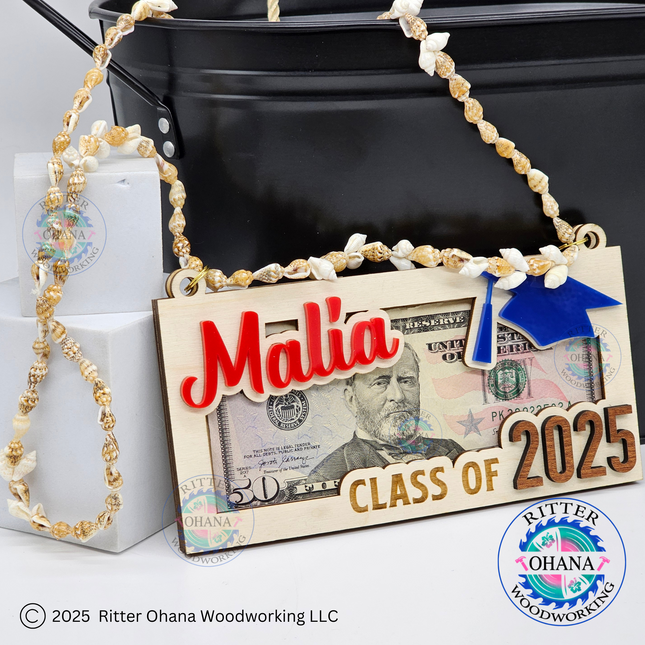 Graduation Money Holder Lei