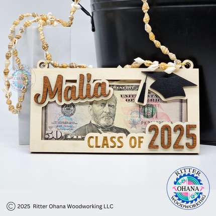 Graduation Money Holder Lei