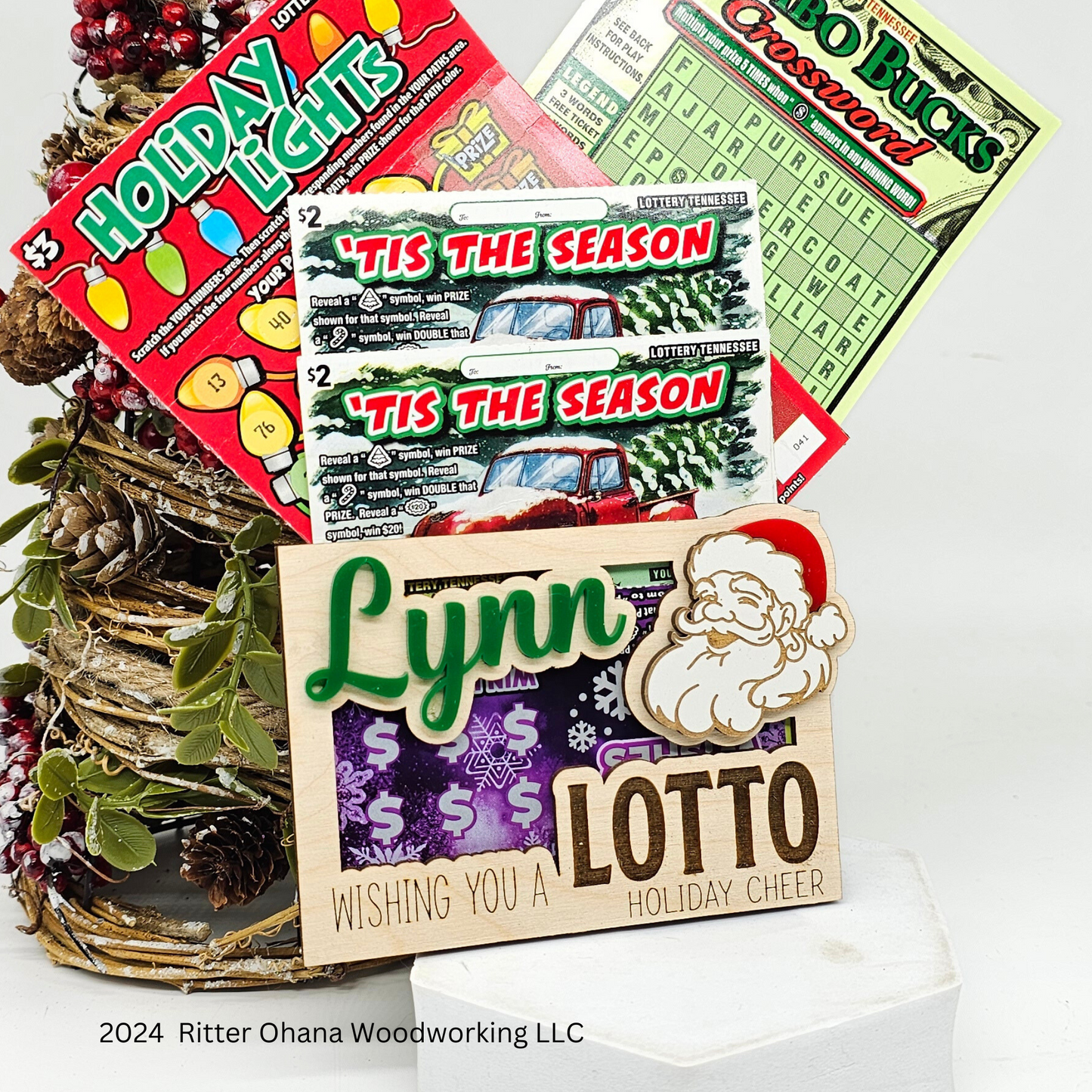 Christmas Lotto Holder